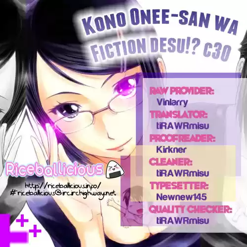 Kono Onee-san wa Fiction desu!? (Manga) (2010) - Capítulo 30 - Página 28 - LectorTMOo