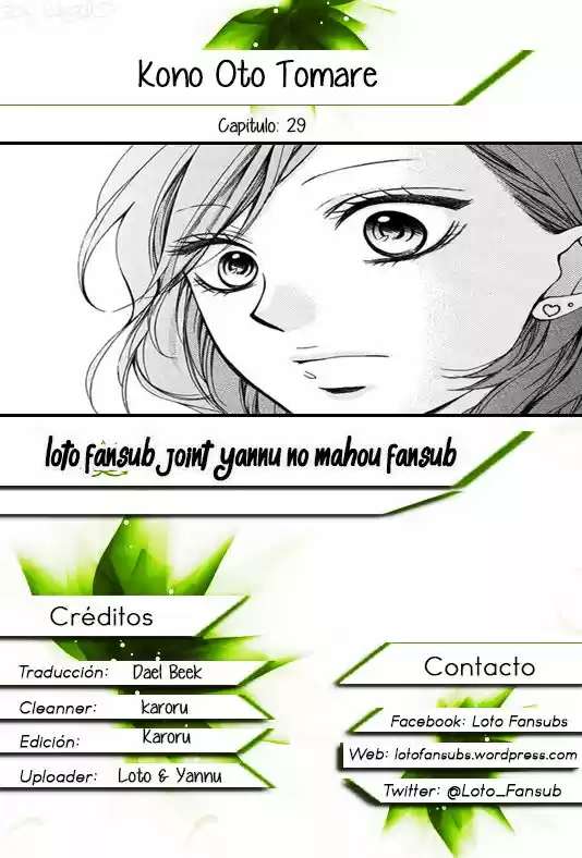 Kono Oto Tomare- (2012) - Capítulo 29 - Página 1 - LectorTMOo