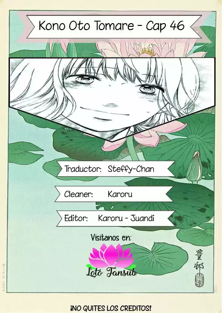 Kono Oto Tomare- (2012) - Capítulo 46 - Página 1 - LectorTMOo