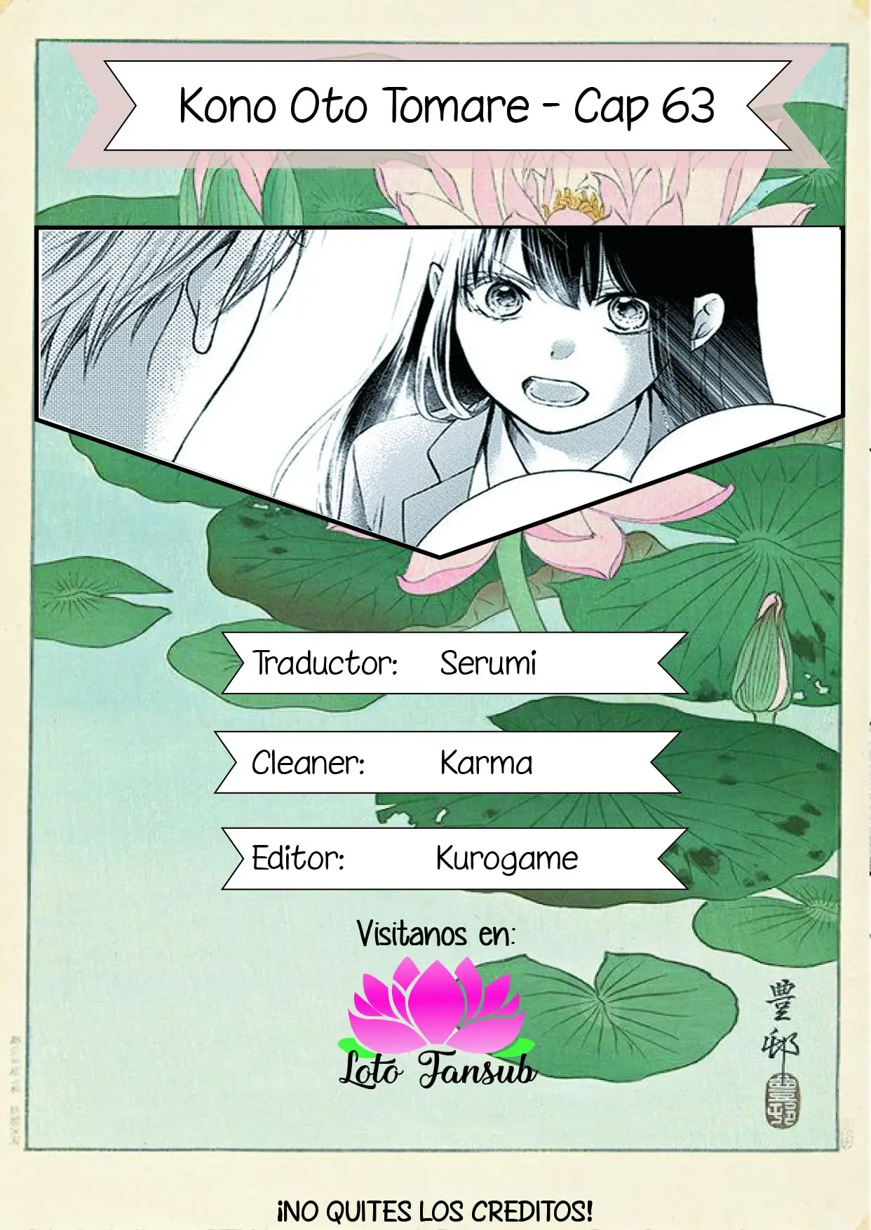Kono Oto Tomare- (2012) - Capítulo 63 - Página 1 - LectorTMOo