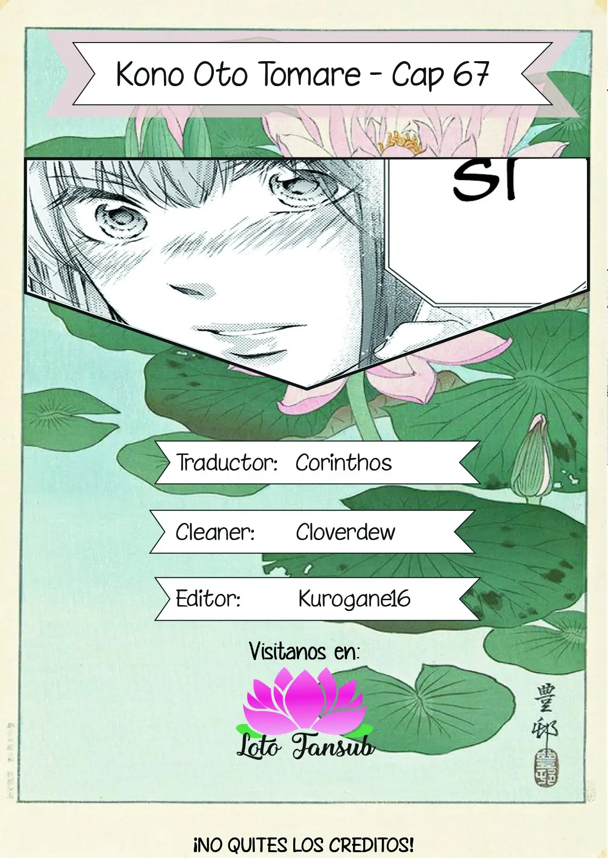 Kono Oto Tomare- (2012) - Capítulo 67 - Página 1 - LectorTMOo