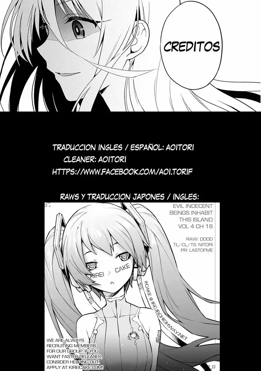 Kono Shima ni wa Midara de Jaaku na Mono ga Sumu (2014) - Capítulo 18 - Página 37 - LectorTMOo