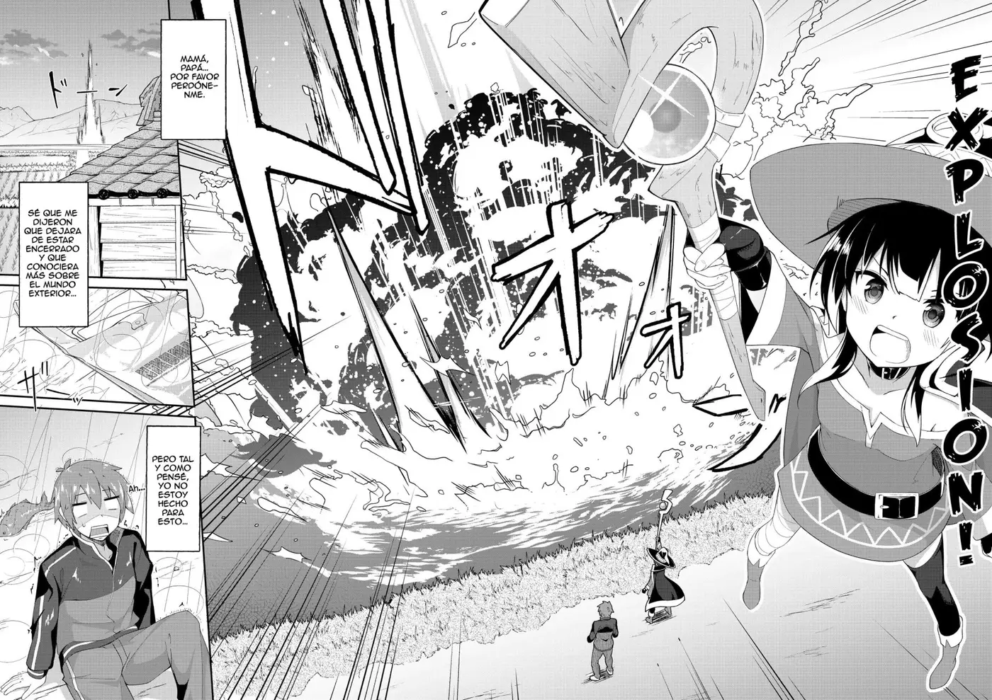 Kono Subarashii Sekai ni Shukufuku wo! - Kono Isekai Shoujo to Renai wo!? (2019) - Capítulo 0.01 - Página 16 - LectorTMOo