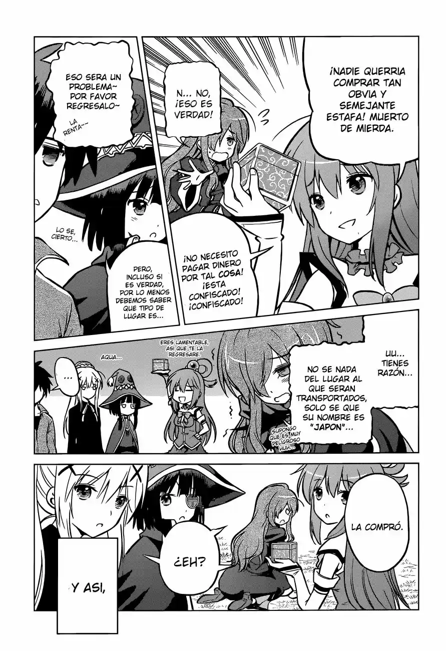Kono Subarashii Sekai ni Shukufuku wo! (Manga) (2014) - Capítulo 18 - Página 6 - LectorTMOo