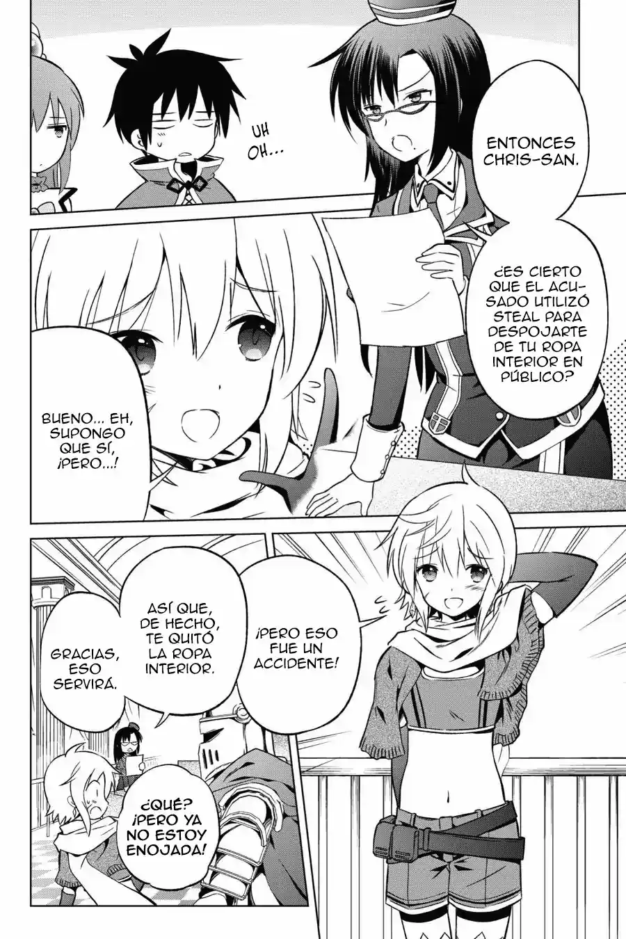 Kono Subarashii Sekai ni Shukufuku wo! (Manga) (2014) - Capítulo 24 - Página 12 - LectorTMOo