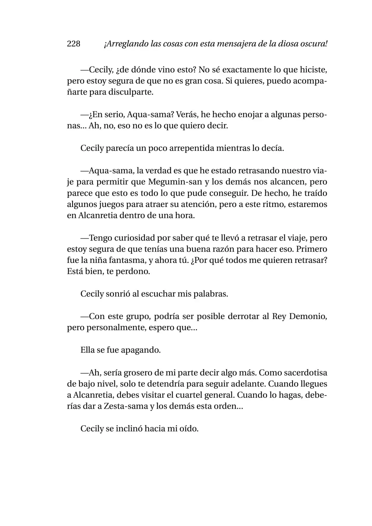 Kono Subarashii Sekai Ni Shukufuku Wo! (Novela) (2013) - Capítulo 109 - Página 33 - LectorTMOo