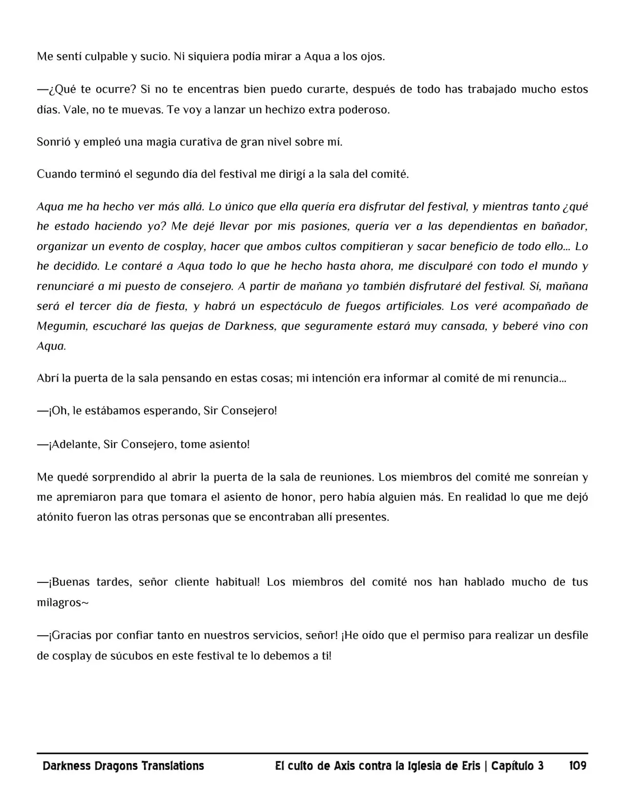 Kono Subarashii Sekai Ni Shukufuku Wo! (Novela) (2013) - Capítulo 53 - Página 38 - LectorTMOo