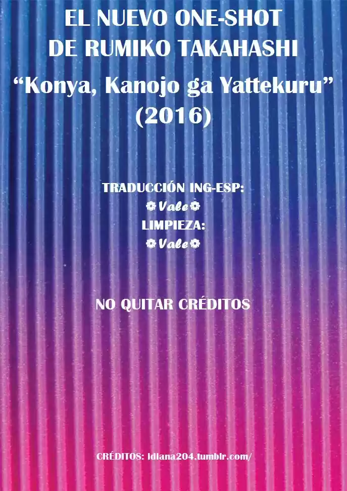 Konya, Kanojo ga Yattekuru (2016) - Capítulo 1 - Página 1 - LectorTMOo