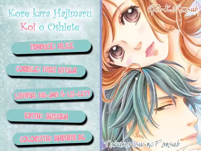Kore kara Hajimaru Koi o Oshiete (2013) - Capítulo 15 - Página 39 - LectorTMOo
