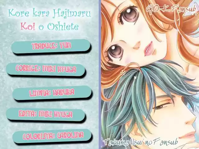 Kore kara Hajimaru Koi o Oshiete (2013) - Capítulo 5 - Página 3 - LectorTMOo