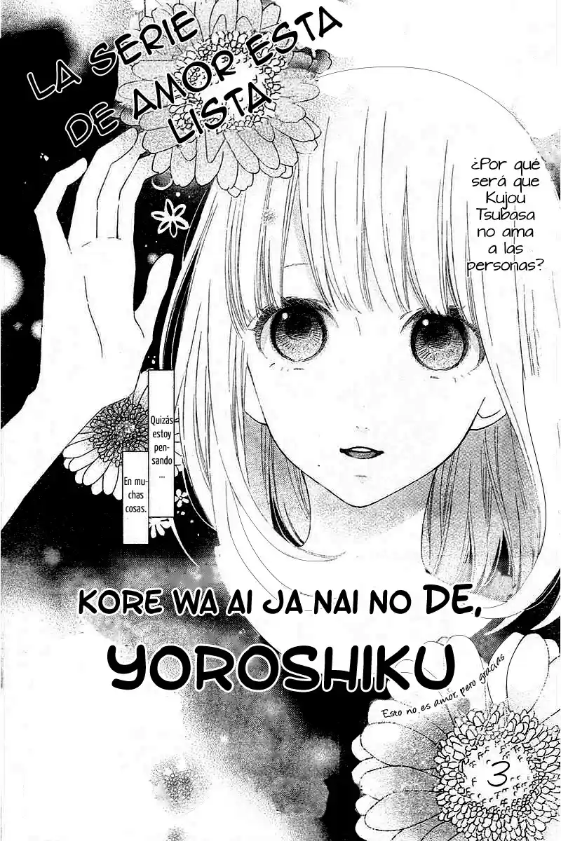 Kore wa ai ja nai no de Yoroshiku (2016) - Capítulo 3 - Página 3 - LectorTMOo