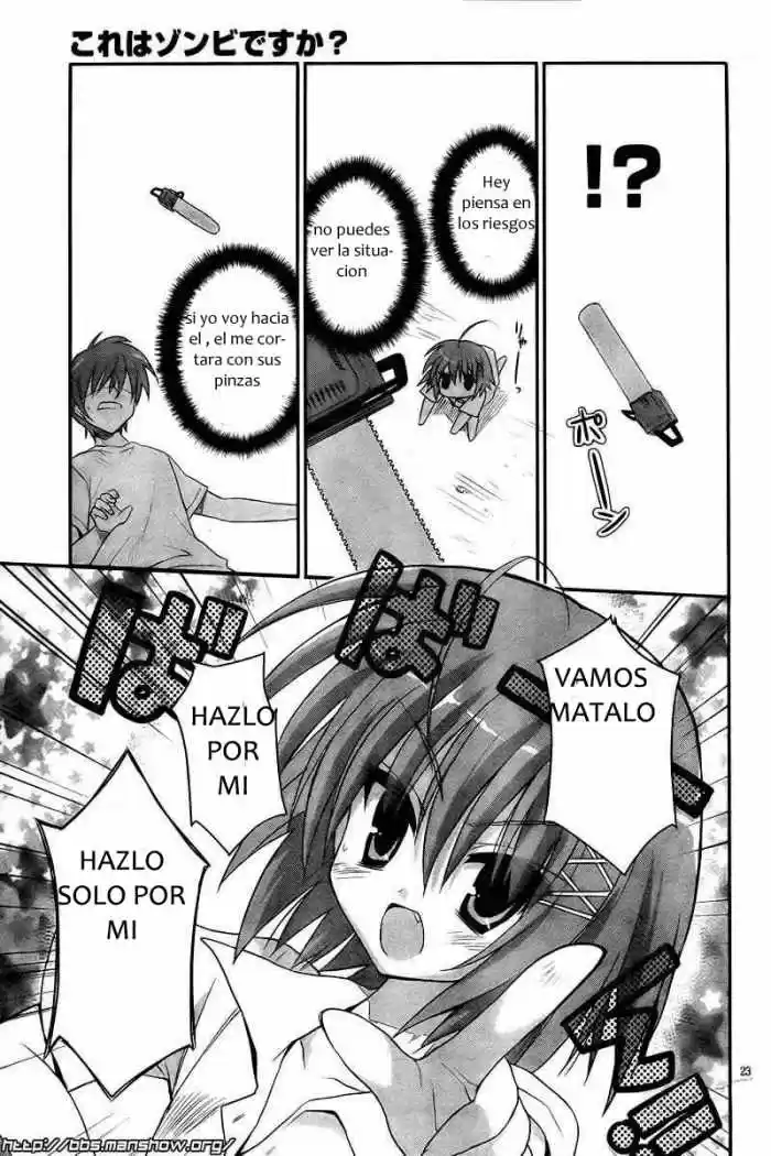 Kore wa Zombie desu ka? (2010) - Capítulo 3 - Página 23 - LectorTMOo