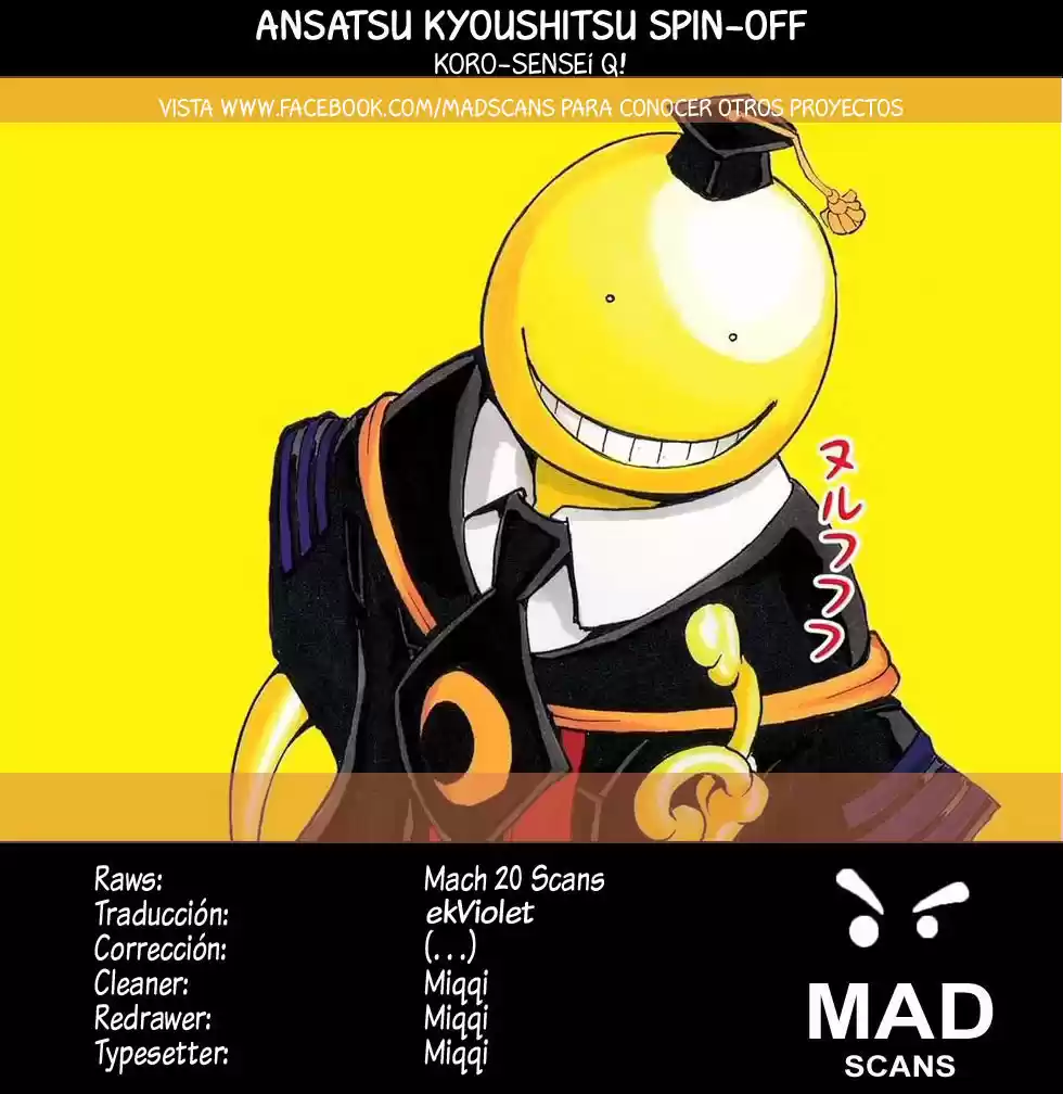 Koro-sensei Q! (2015) - Capítulo 2.5 - Página 1 - LectorTMOo