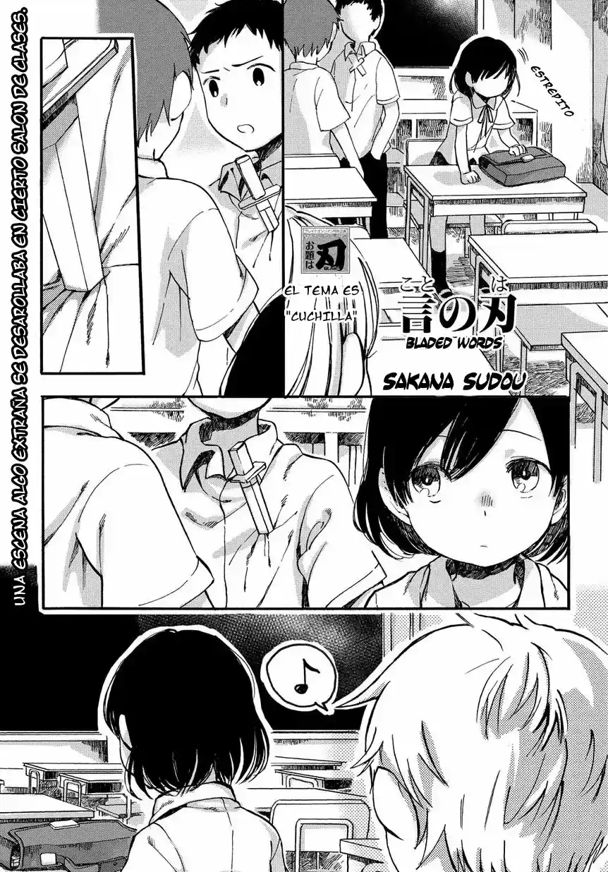 Koto no ha: Bladed words (2012) - Capítulo 0.01 - Página 3 - LectorTMOo