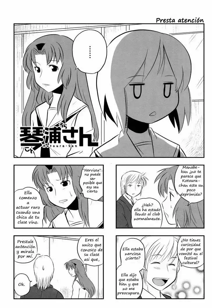 Kotoura-san (2010) - Capítulo 3 - Página 1 - LectorTMOo