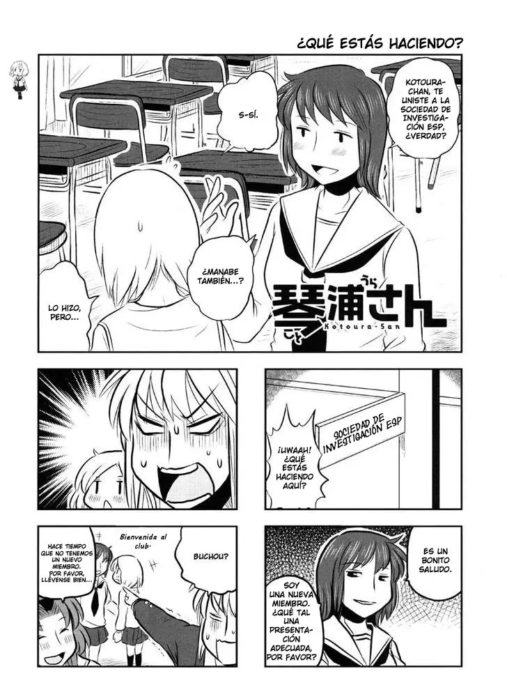 Kotoura-san (2010) - Capítulo 7 - Página 1 - LectorTMOo