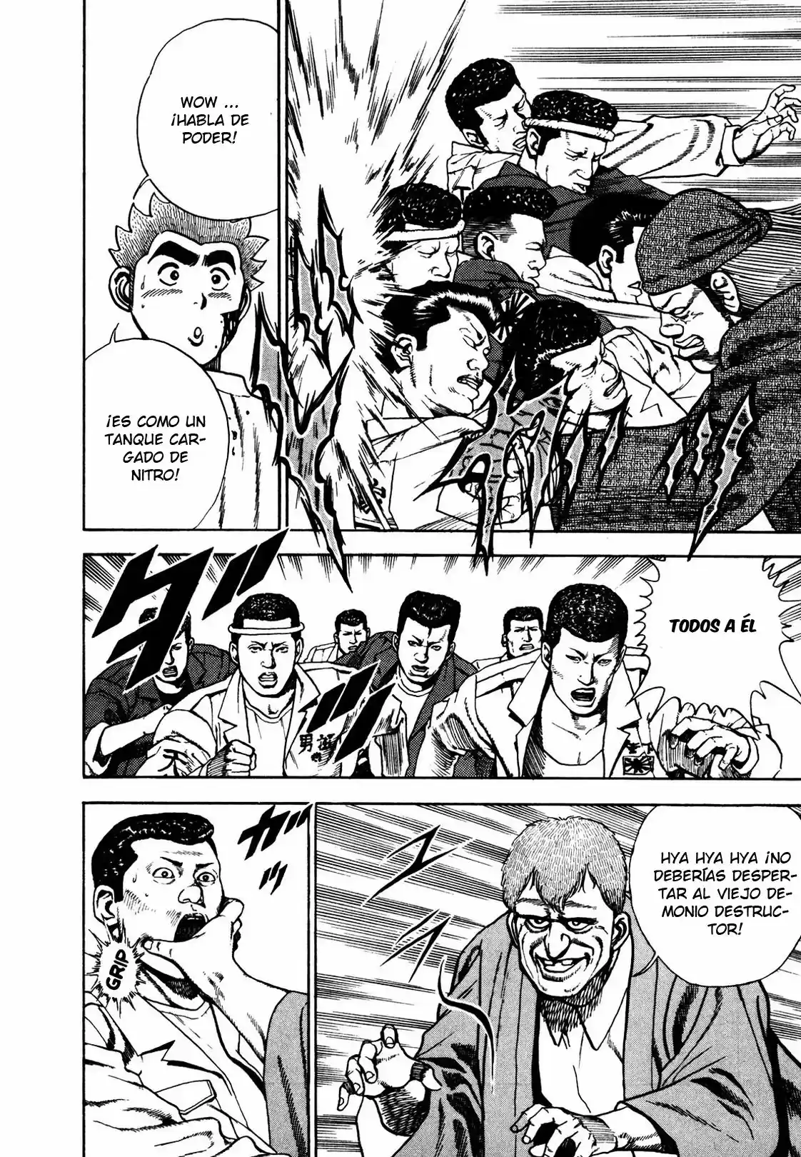 Koukou Tekken-den Tough (1993) - Capítulo 124 - Página 7 - LectorTMOo