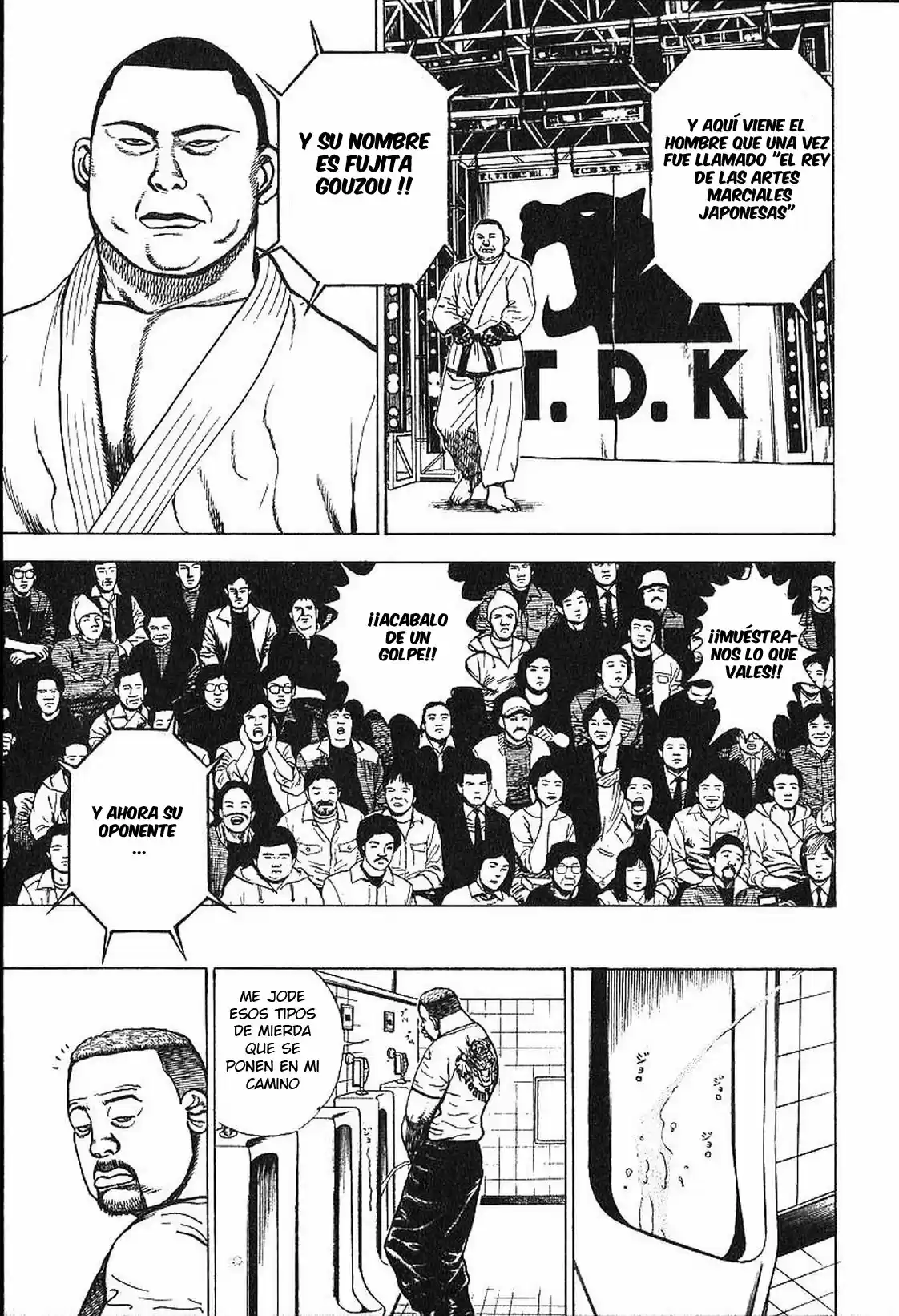 Koukou Tekken-den Tough (1993) - Capítulo 274 - Página 7 - LectorTMOo