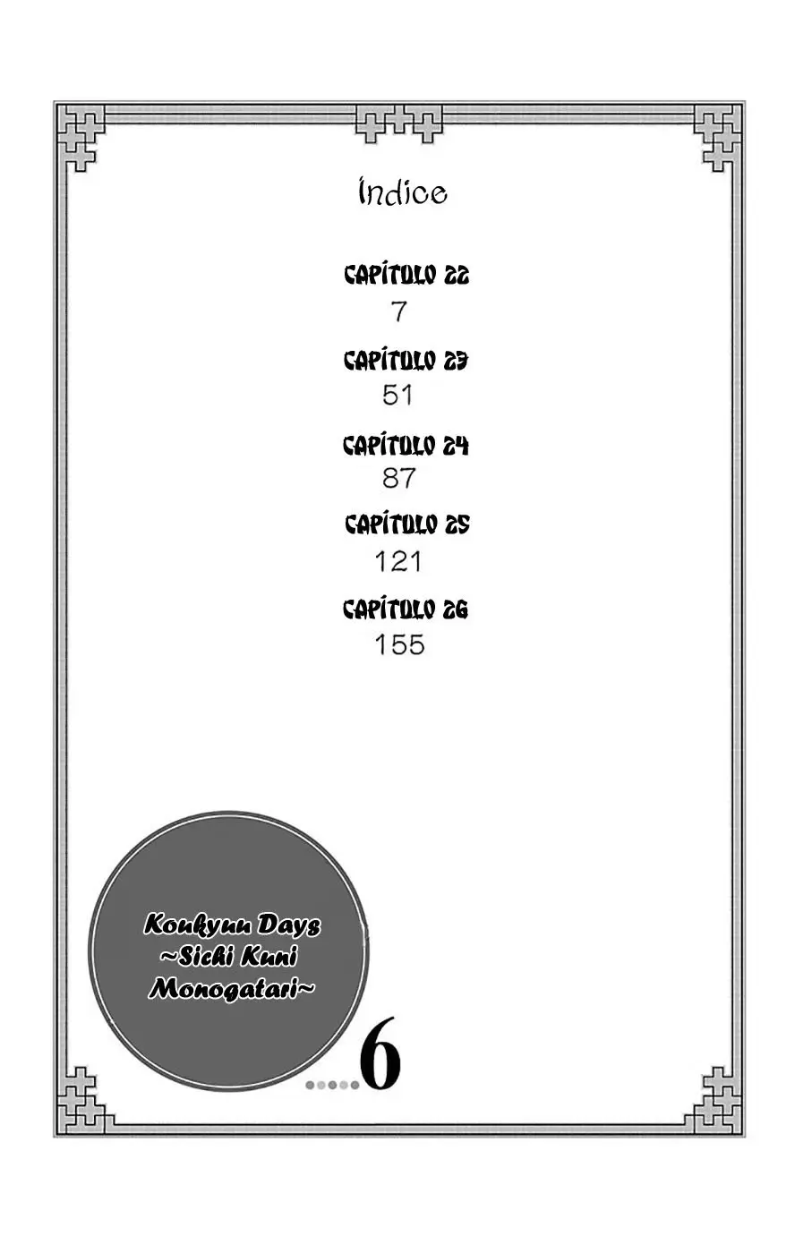 Koukyuu Days- Sichi Kuni Monogatari (2011) - Capítulo 22 - Página 6 - LectorTMOo
