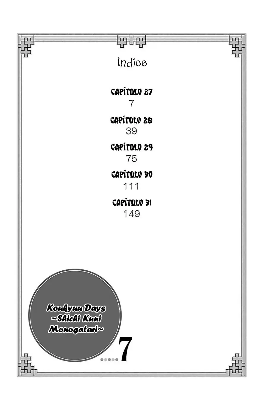Koukyuu Days- Sichi Kuni Monogatari (2011) - Capítulo 27 - Página 6 - LectorTMOo