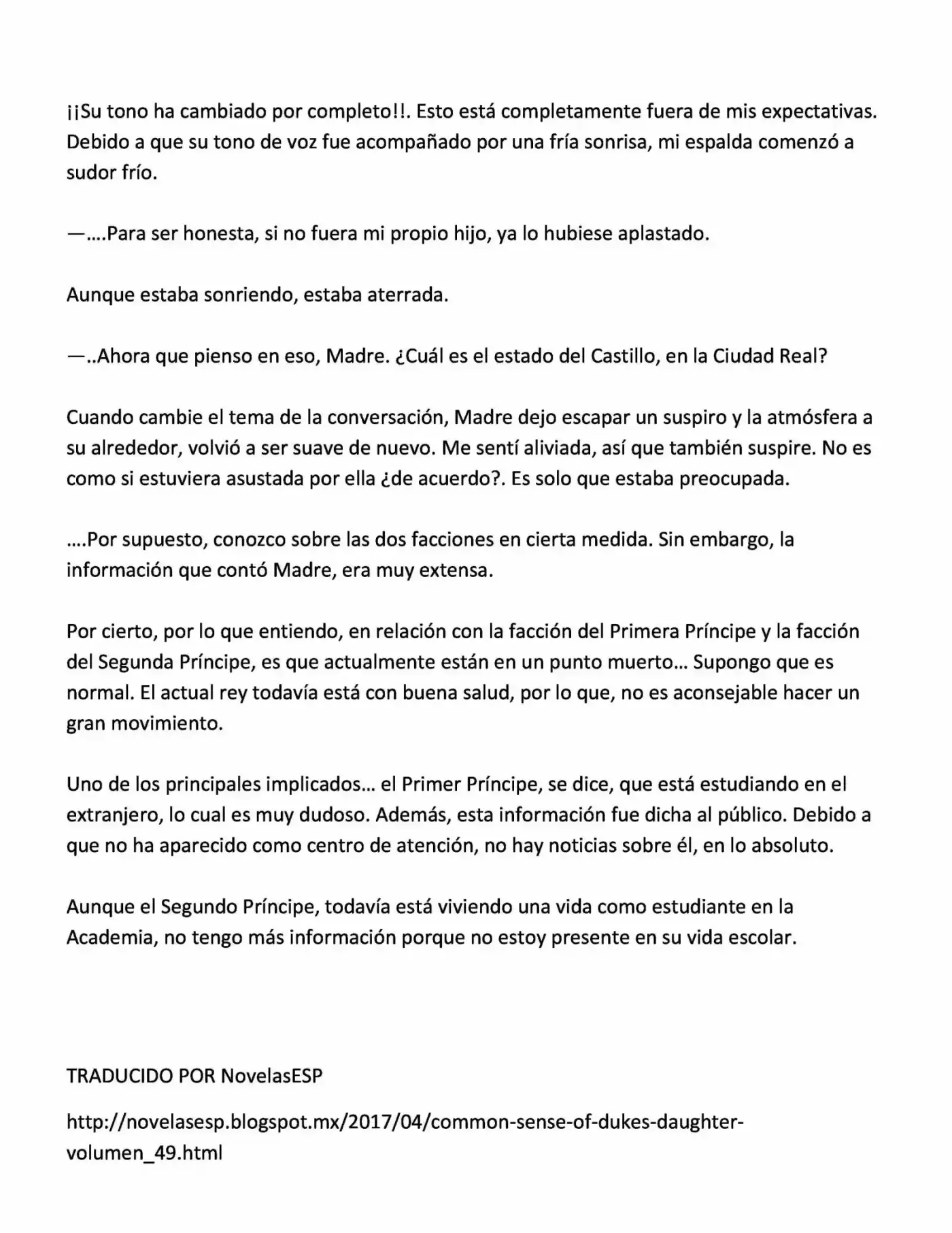 Koushaku Reijou no Tashinami (Novela) (2015) - Capítulo 18 - Página 5 - LectorTMOo
