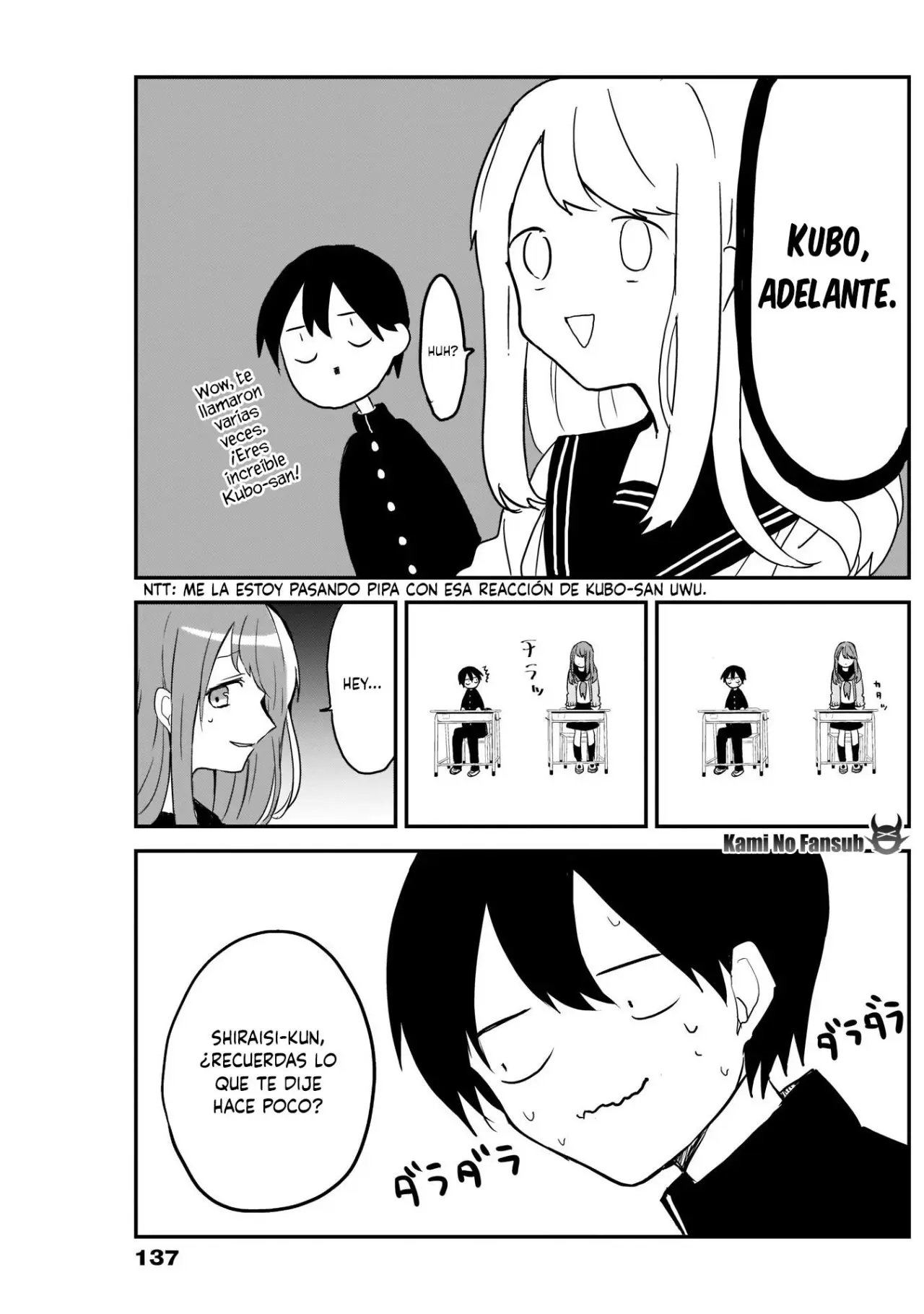 Kubo-san wa Boku (Mobu) wo Yurusanai (2019) - Capítulo 3 - Página 13 - LectorTMOo
