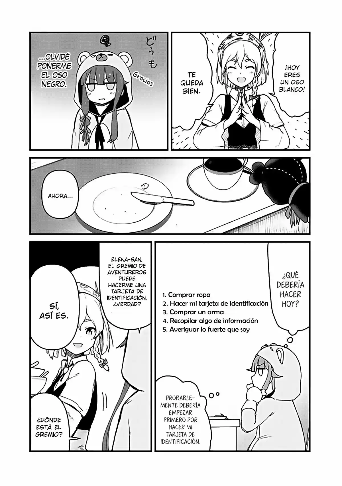 Kuma Kuma Kuma Bear (Manga) (2018) - Capítulo 2.2 - Página 3 - LectorTMOo