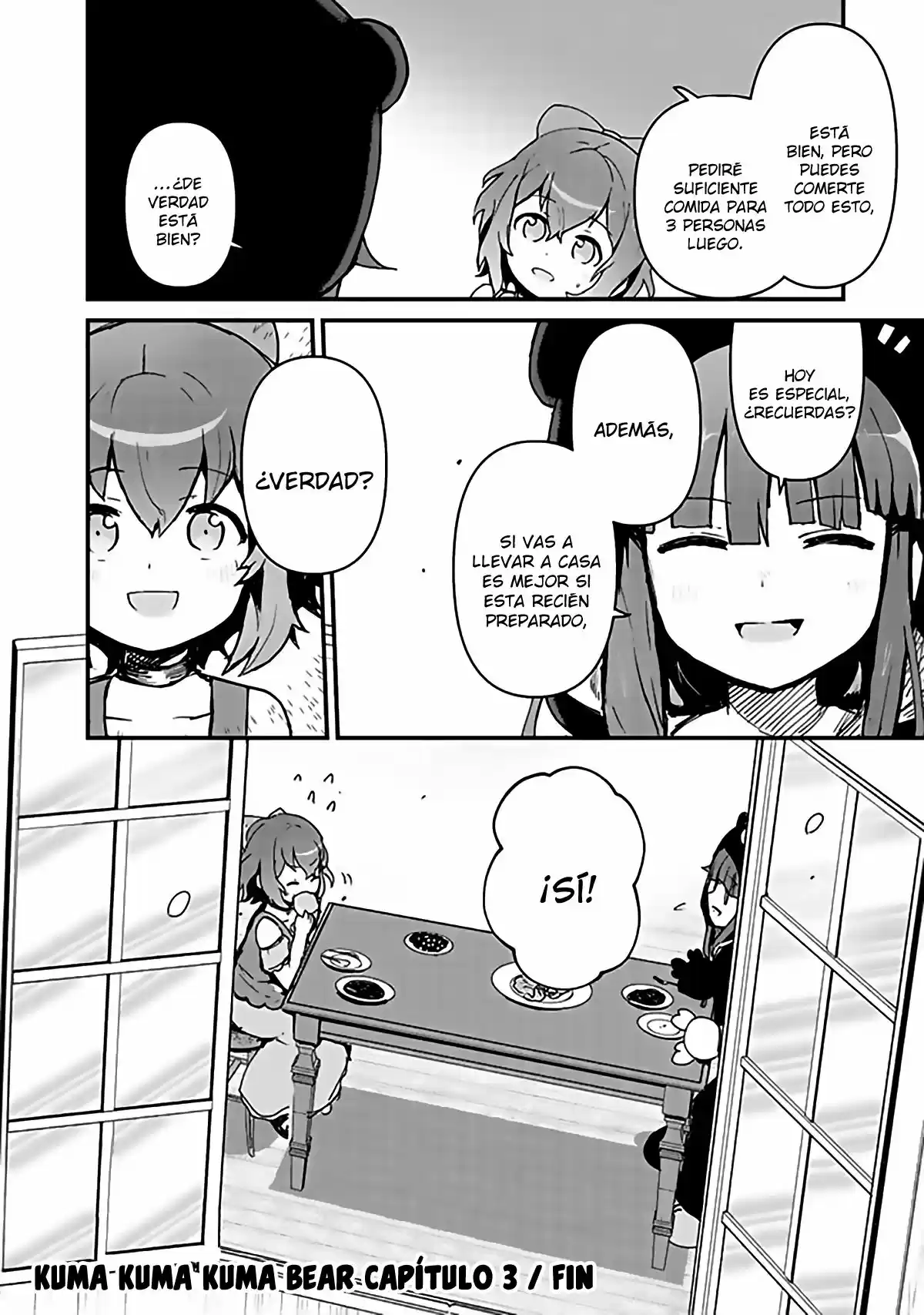 Kuma Kuma Kuma Bear (Manga) (2018) - Capítulo 3 - Página 17 - LectorTMOo
