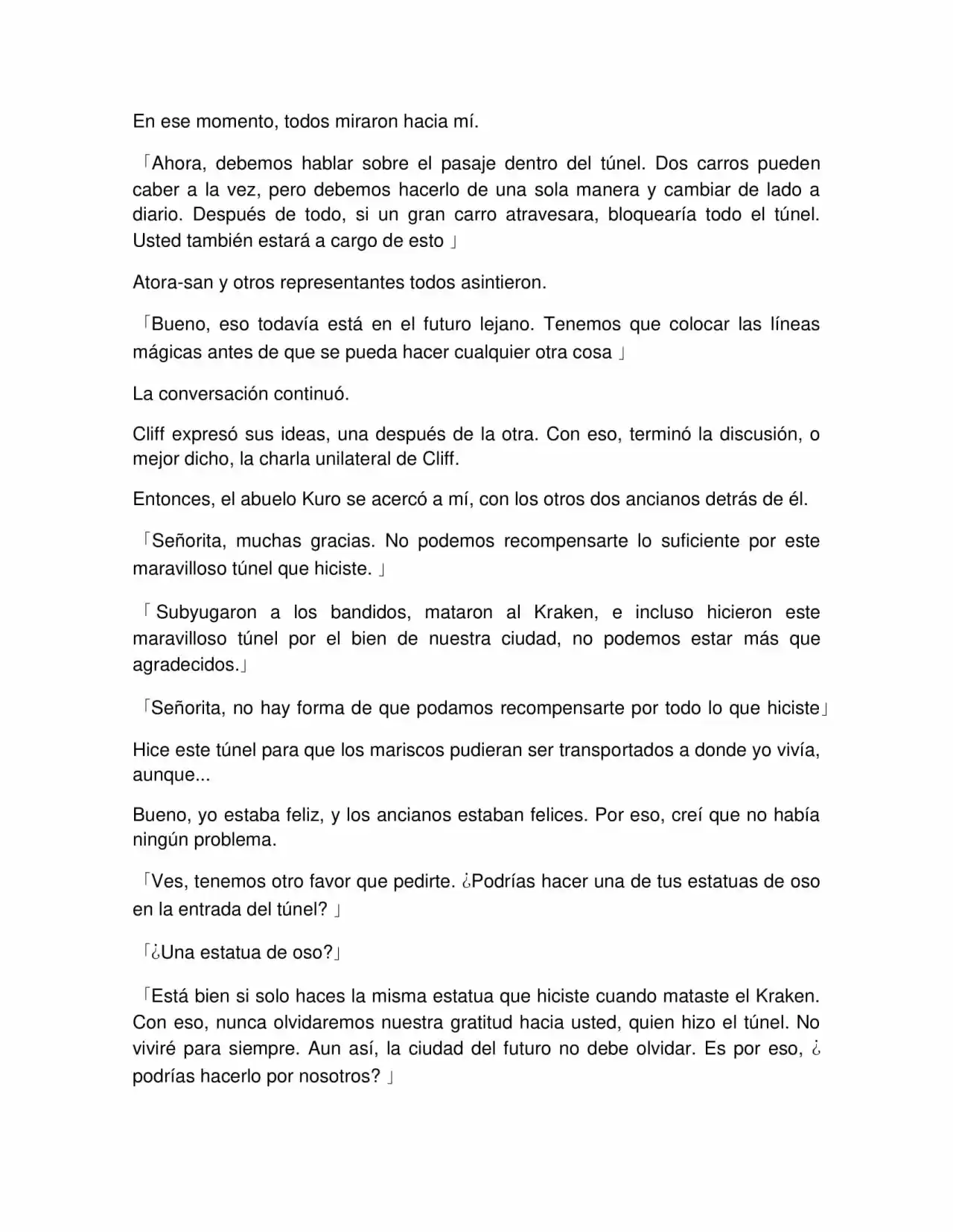 Kuma Kuma Kuma Bear (Novela) (2015) - Capítulo 100 - Página 7 - LectorTMOo