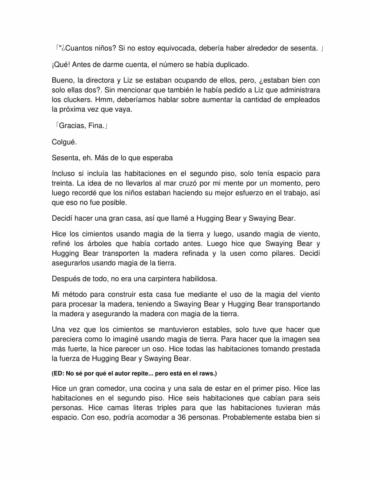 Kuma Kuma Kuma Bear (Novela) (2015) - Capítulo 101 - Página 4 - LectorTMOo