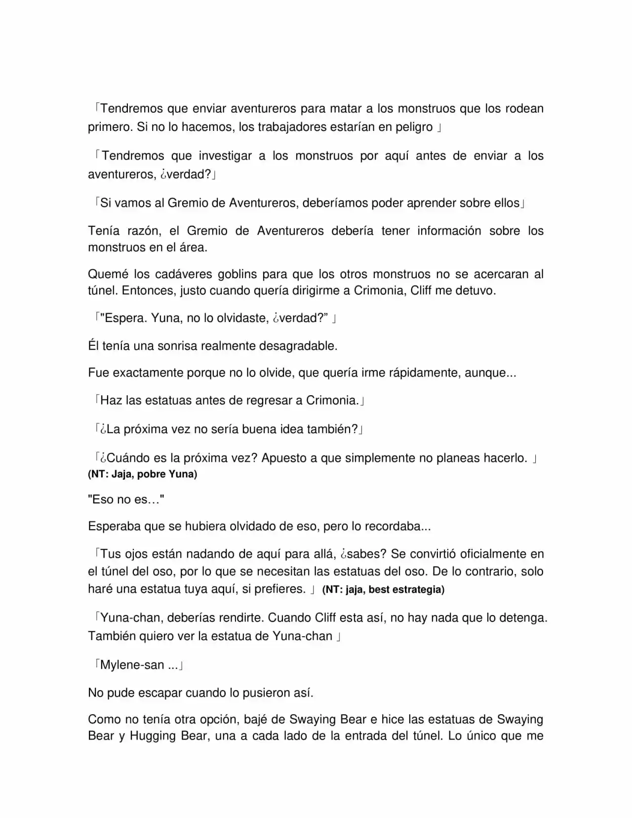 Kuma Kuma Kuma Bear (Novela) (2015) - Capítulo 103 - Página 4 - LectorTMOo