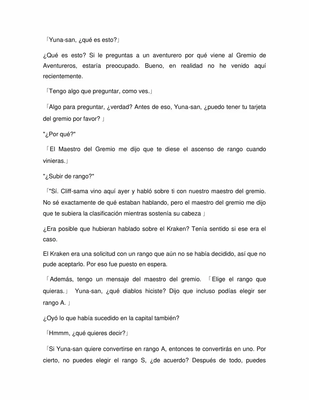 Kuma Kuma Kuma Bear (Novela) (2015) - Capítulo 105 - Página 5 - LectorTMOo