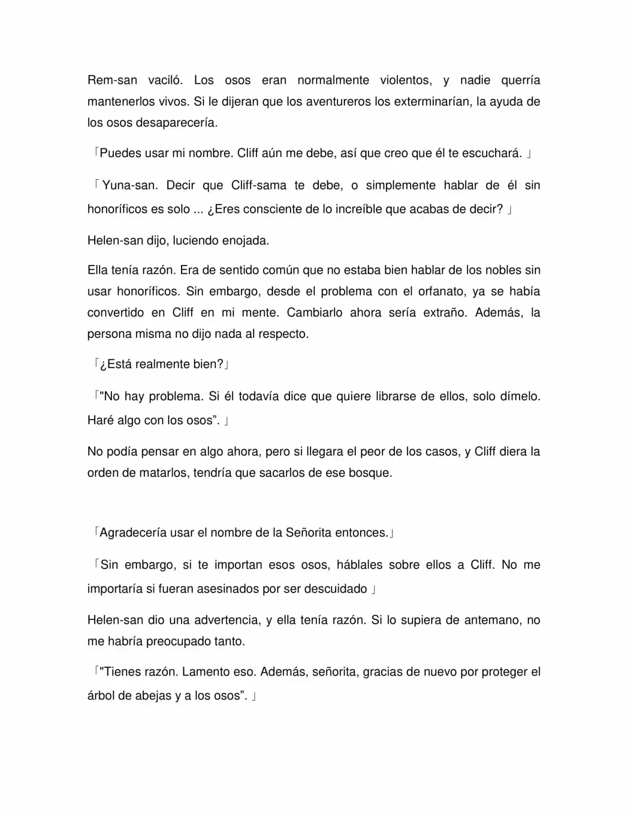 Kuma Kuma Kuma Bear (Novela) (2015) - Capítulo 107 - Página 8 - LectorTMOo