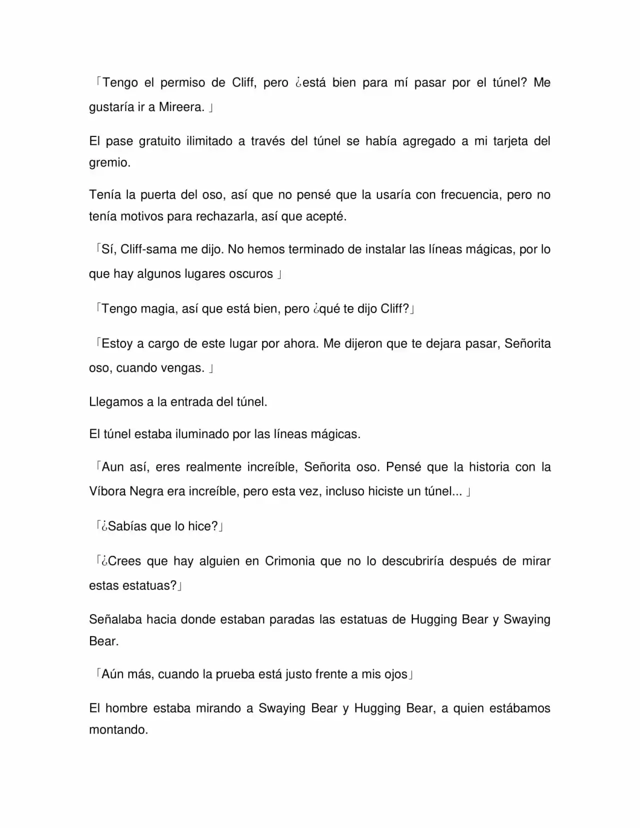 Kuma Kuma Kuma Bear (Novela) (2015) - Capítulo 110 - Página 8 - LectorTMOo