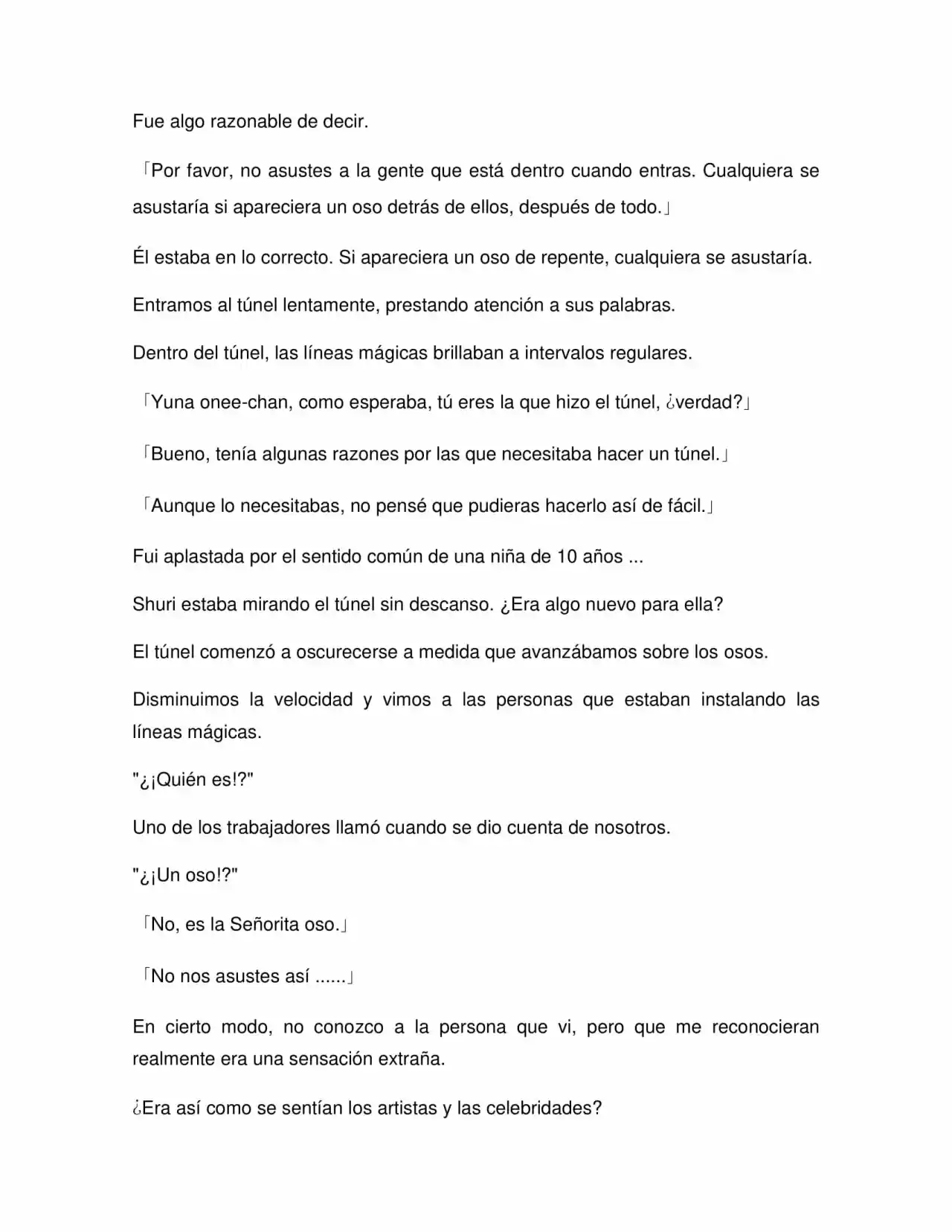 Kuma Kuma Kuma Bear (Novela) (2015) - Capítulo 110 - Página 9 - LectorTMOo
