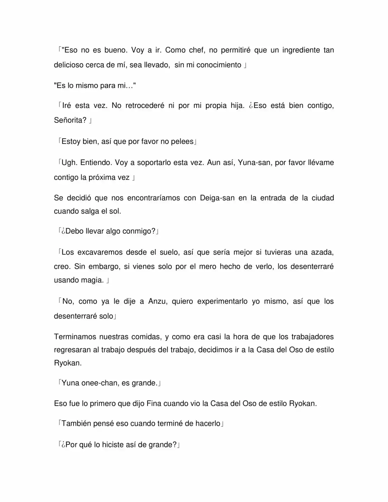 Kuma Kuma Kuma Bear (Novela) (2015) - Capítulo 112 - Página 4 - LectorTMOo