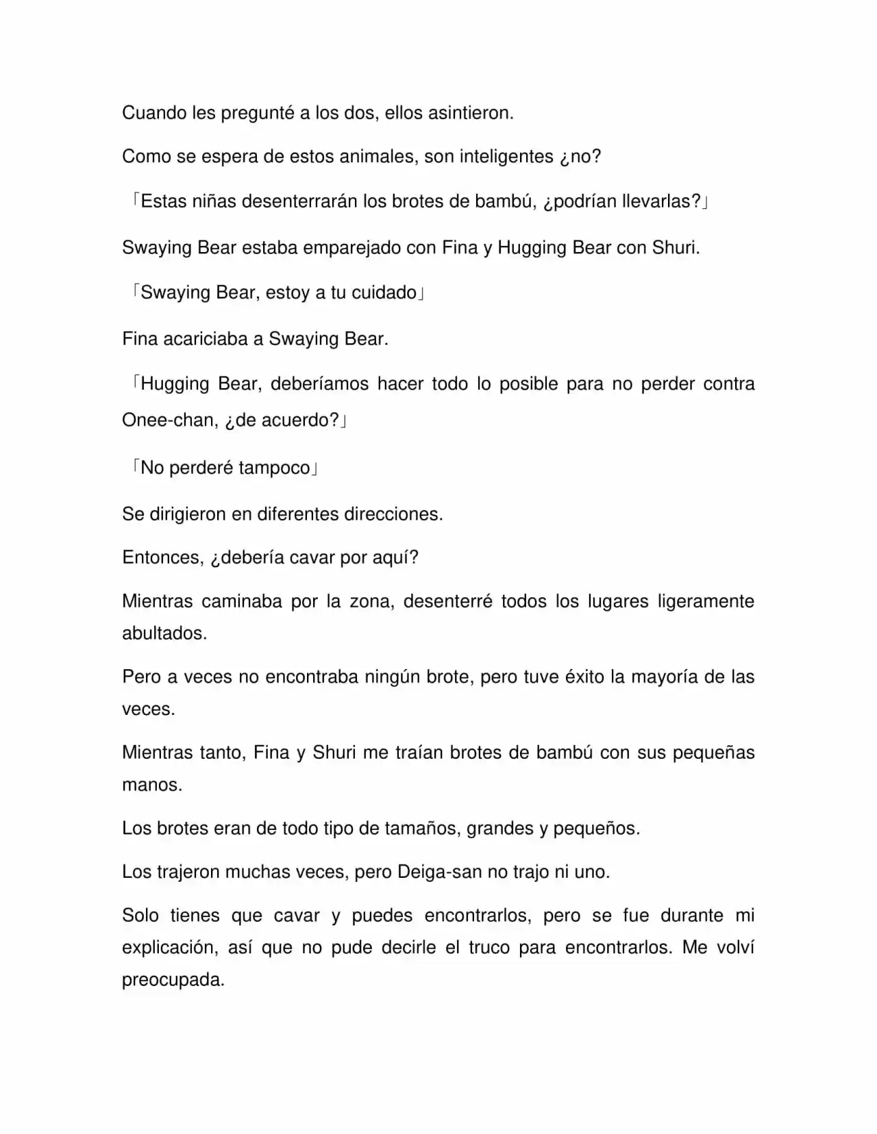 Kuma Kuma Kuma Bear (Novela) (2015) - Capítulo 113 - Página 4 - LectorTMOo