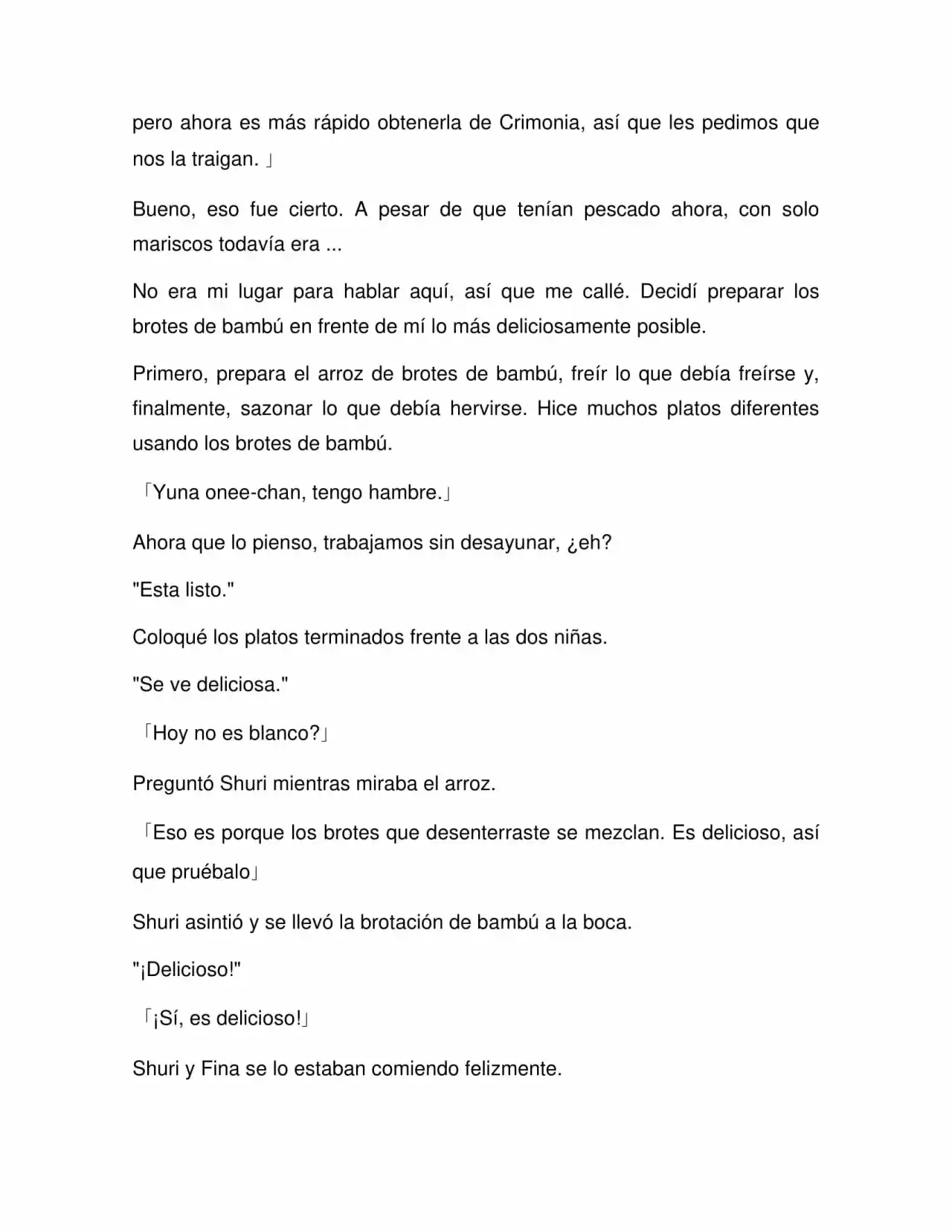 Kuma Kuma Kuma Bear (Novela) (2015) - Capítulo 113 - Página 9 - LectorTMOo