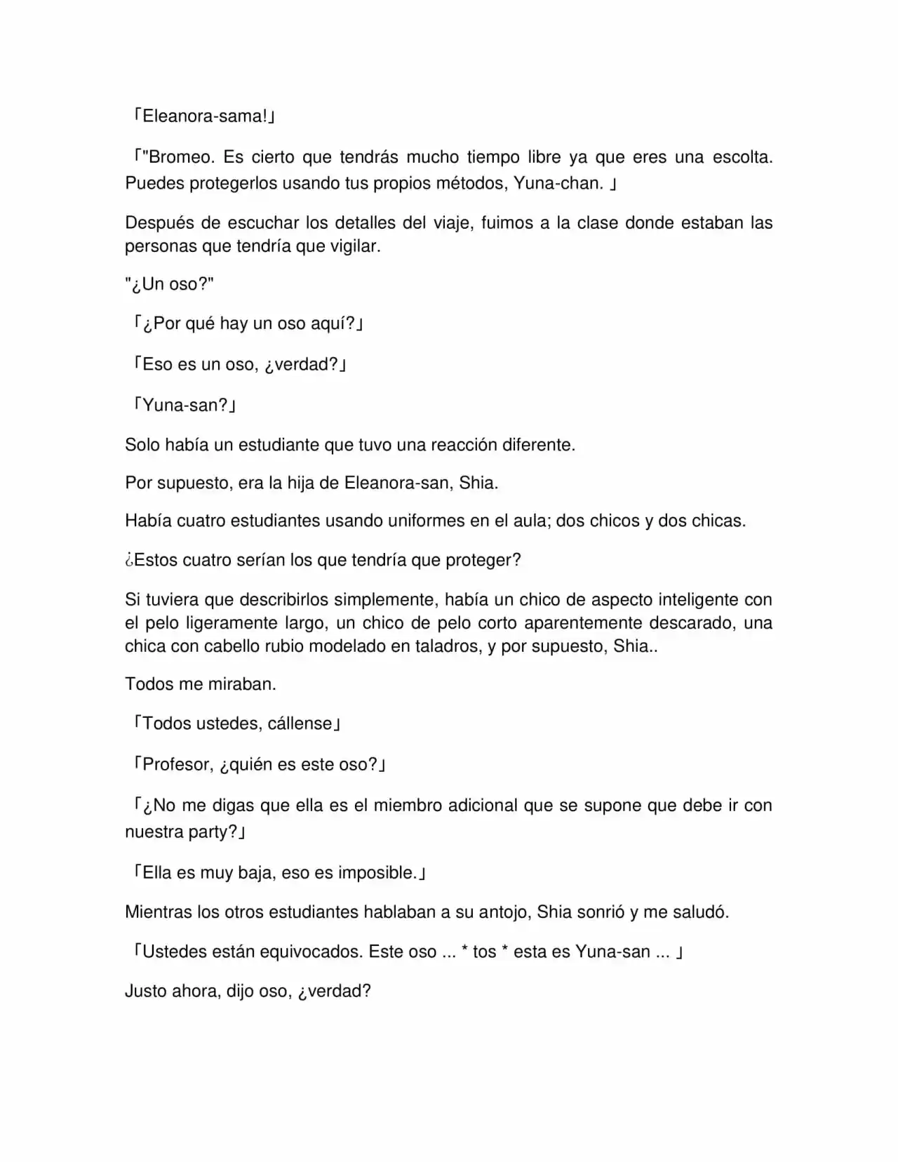 Kuma Kuma Kuma Bear (Novela) (2015) - Capítulo 116 - Página 7 - LectorTMOo