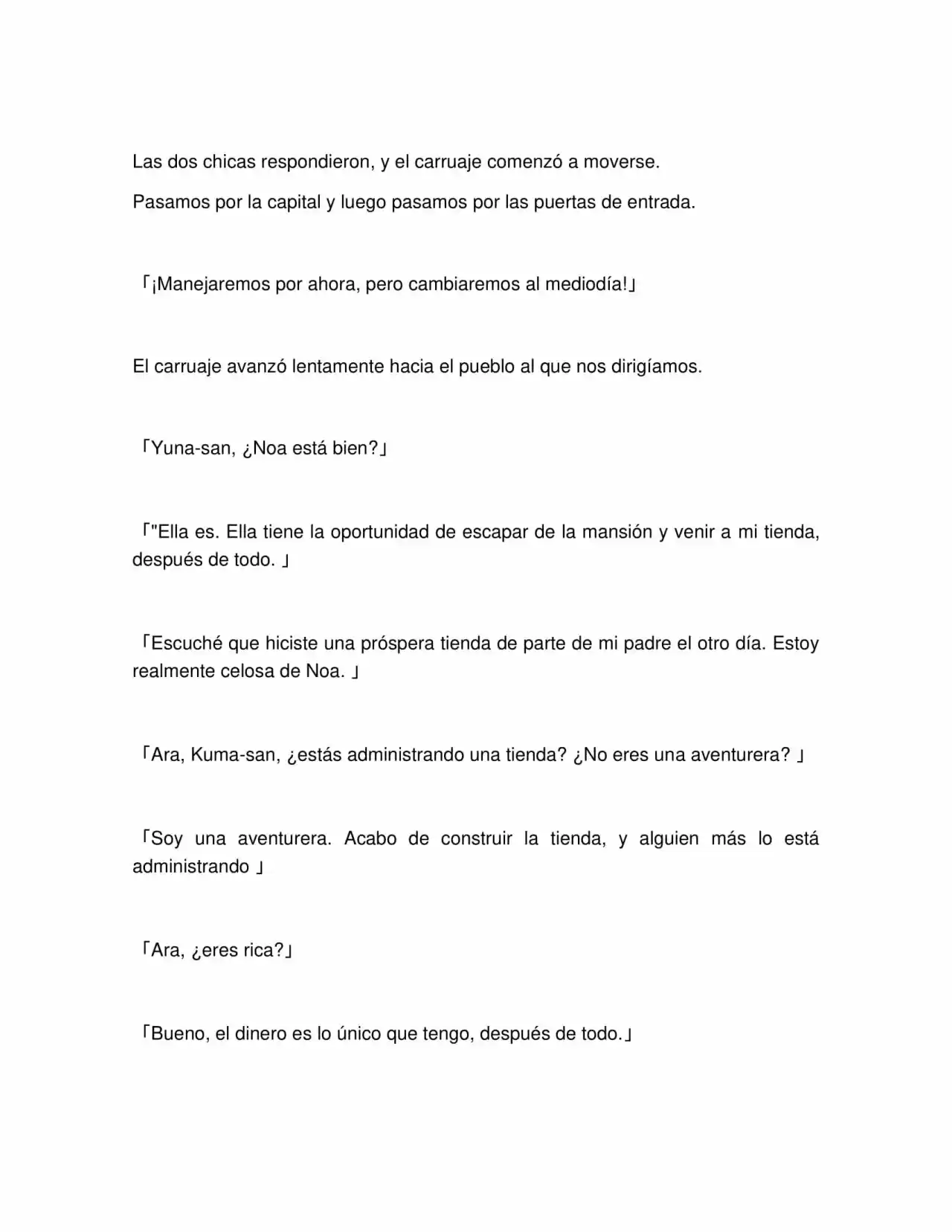 Kuma Kuma Kuma Bear (Novela) (2015) - Capítulo 117 - Página 9 - LectorTMOo