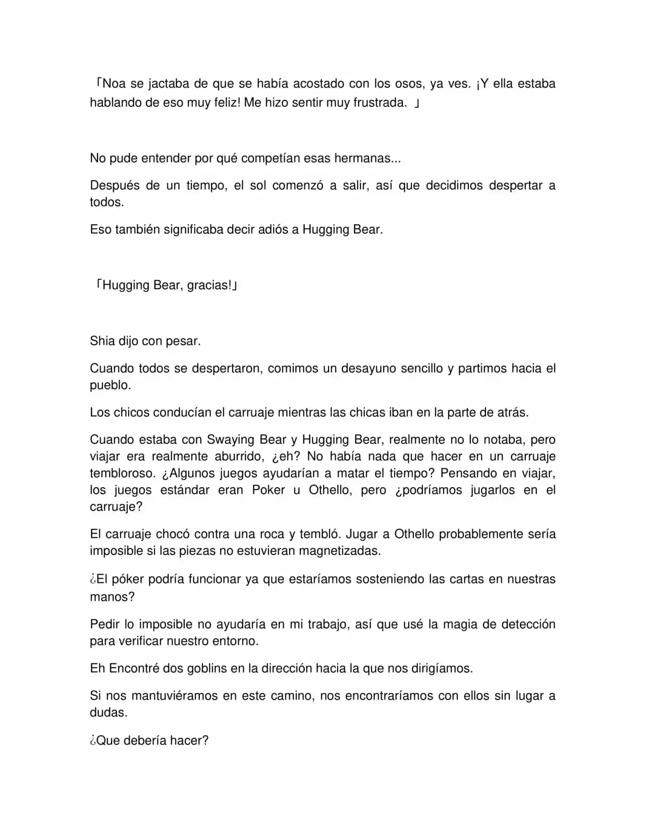 Kuma Kuma Kuma Bear (Novela) (2015) - Capítulo 118 - Página 6 - LectorTMOo