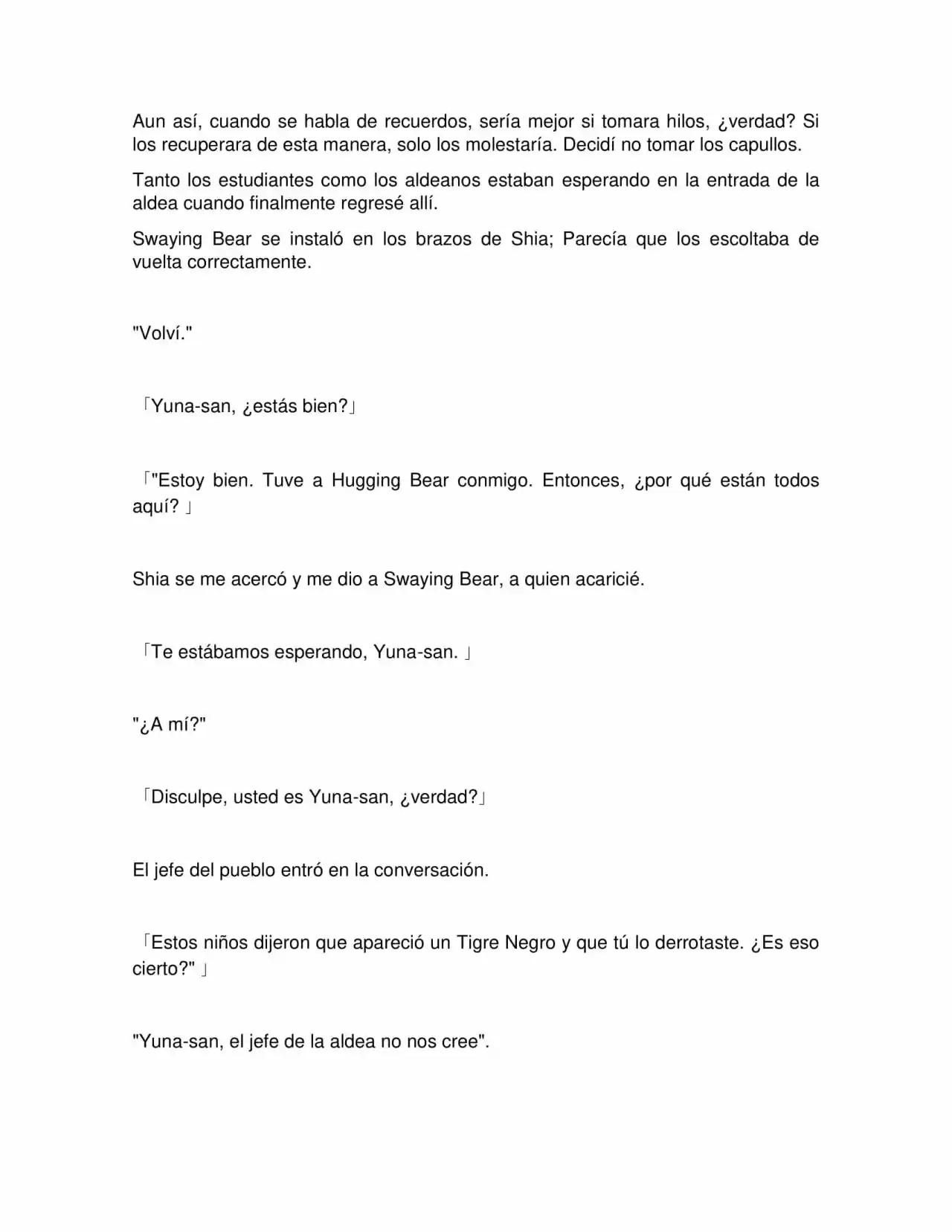 Kuma Kuma Kuma Bear (Novela) (2015) - Capítulo 123 - Página 6 - LectorTMOo