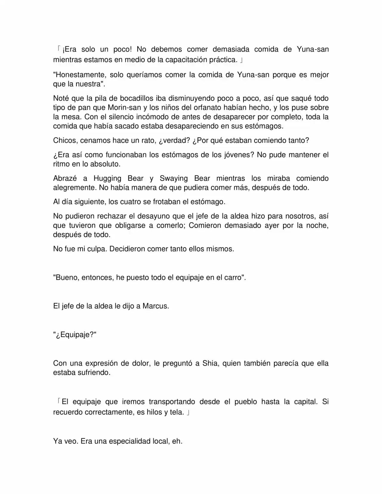 Kuma Kuma Kuma Bear (Novela) (2015) - Capítulo 124 - Página 8 - LectorTMOo