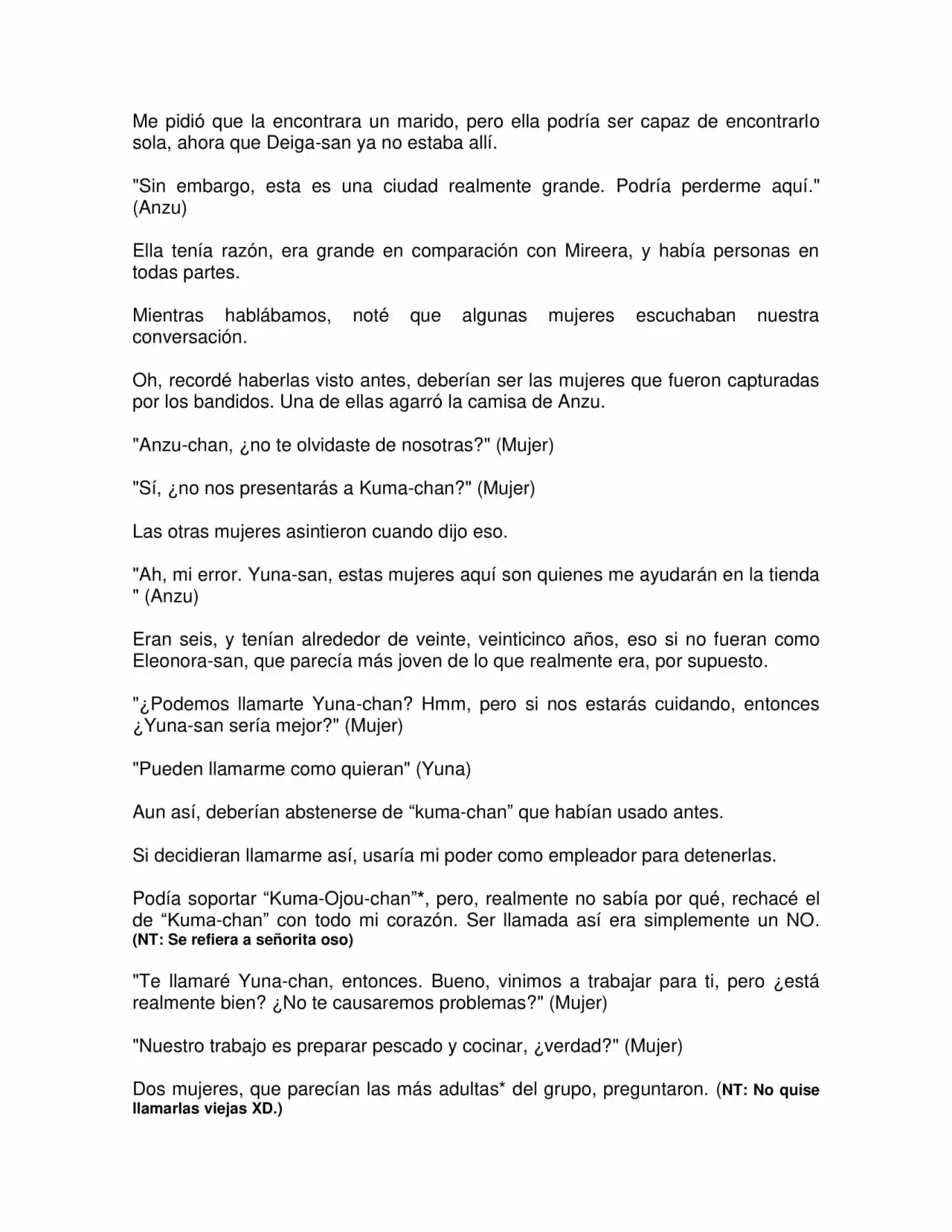 Kuma Kuma Kuma Bear (Novela) (2015) - Capítulo 128 - Página 7 - LectorTMOo