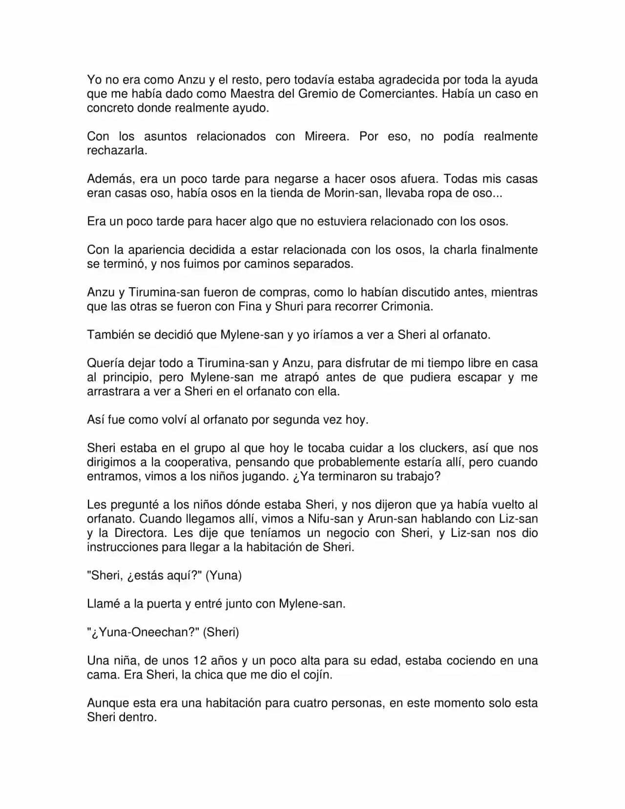 Kuma Kuma Kuma Bear (Novela) (2015) - Capítulo 132 - Página 5 - LectorTMOo