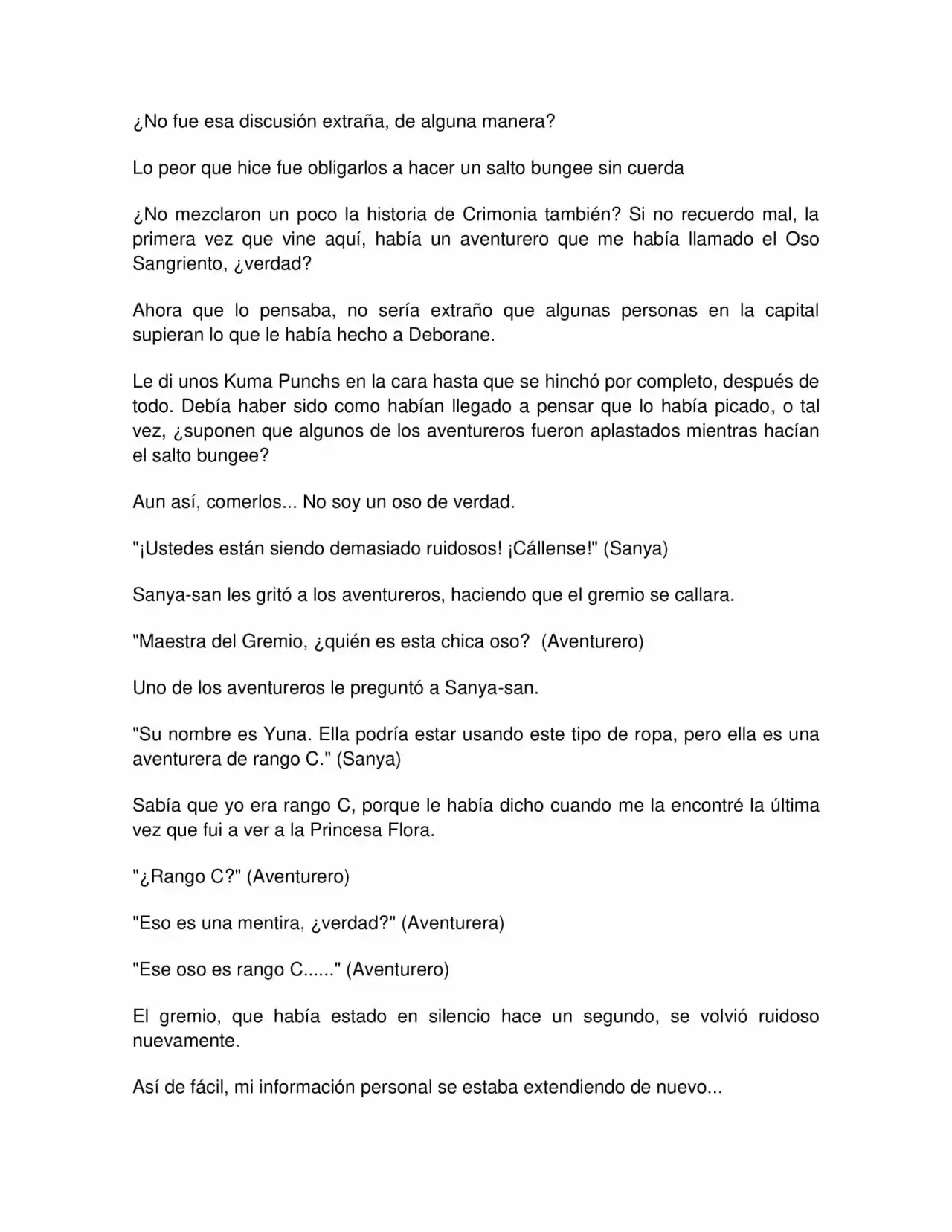 Kuma Kuma Kuma Bear (Novela) (2015) - Capítulo 137 - Página 4 - LectorTMOo