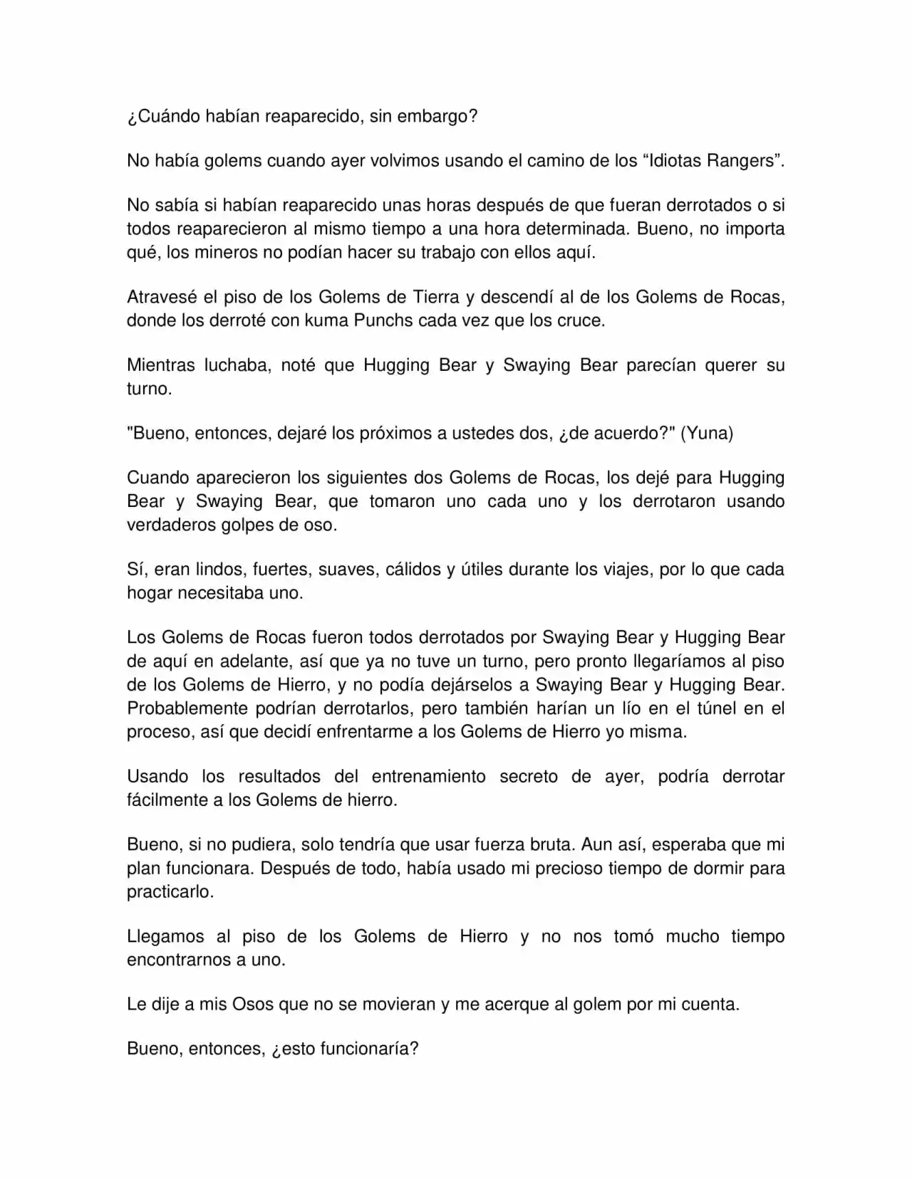 Kuma Kuma Kuma Bear (Novela) (2015) - Capítulo 145 - Página 6 - LectorTMOo