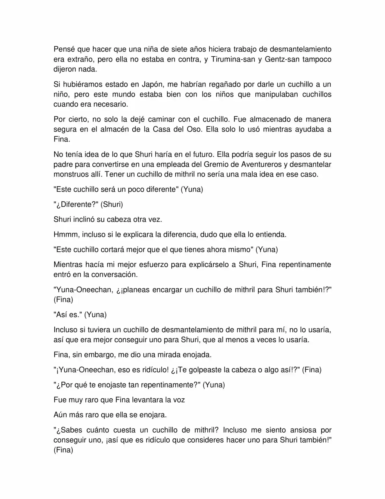 Kuma Kuma Kuma Bear (Novela) (2015) - Capítulo 150 - Página 4 - LectorTMOo