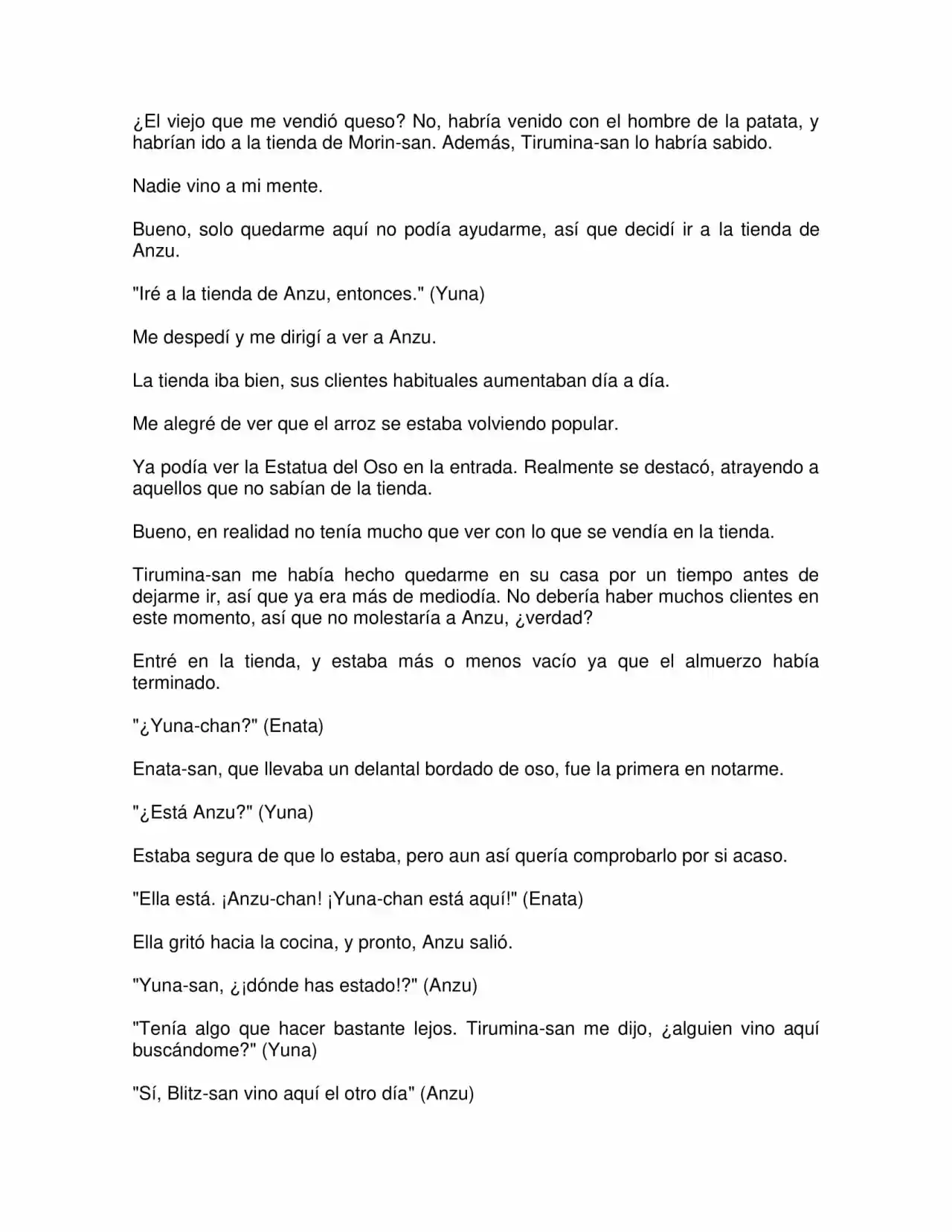 Kuma Kuma Kuma Bear (Novela) (2015) - Capítulo 151 - Página 6 - LectorTMOo