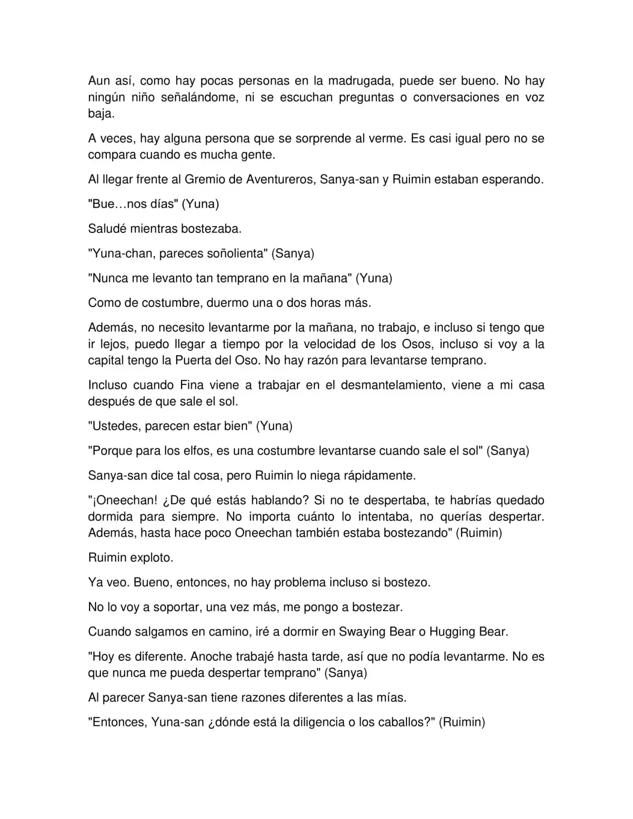 Kuma Kuma Kuma Bear (Novela) (2015) - Capítulo 206 - Página 6 - LectorTMOo